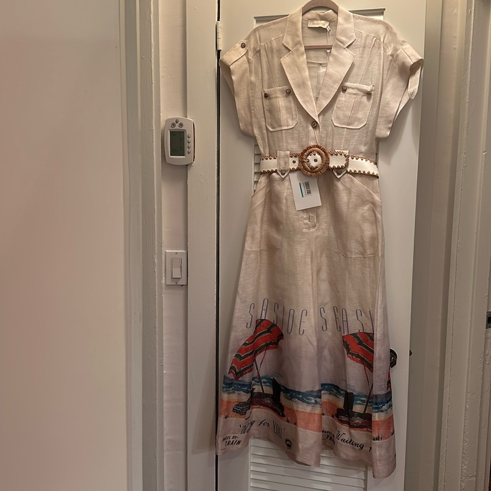 ZIMMERMAN Linen Jumpsuit